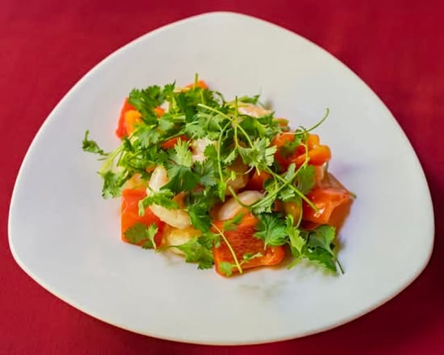 Cilantro Shrimp.