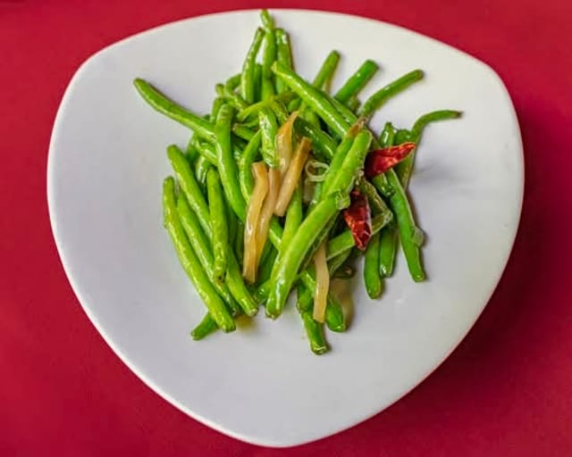 Tangy Spicy Green Bean.